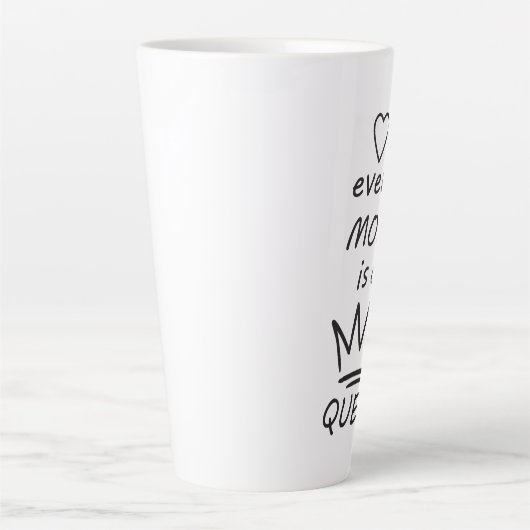 Mama Tasse カフェラテマグ (正面)