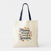 Mama through every season トートバッグ (裏面)
