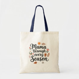 Mama through every season トートバッグ