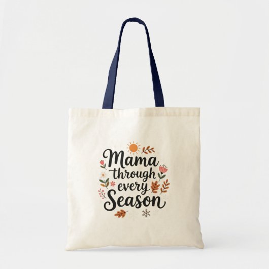 Mama through every season トートバッグ (正面)