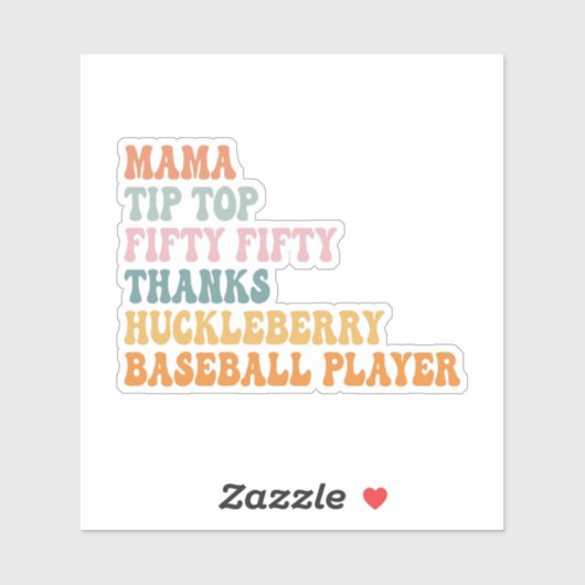 mama tip top fifty fifty, Icu nurse シール (シート)