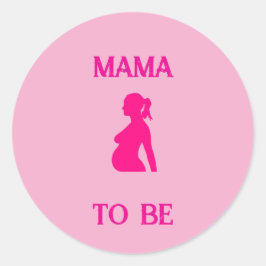 Mama To Be ラウンドシール