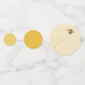 Mama to Bee Baby Shower コンフェッティ (裏面)