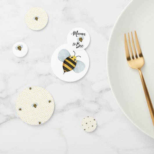 Mama to BEE Baby Shower コンフェッティ (グループ)