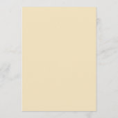 Mama to Bee Baby Shower Game 招待状 (裏面)