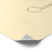 Mama to Bee Baby Shower GamePoster ポスター (角)