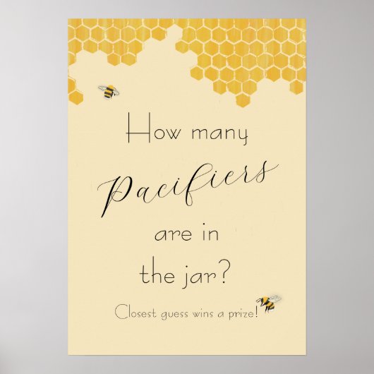 Mama to Bee Baby Shower GamePoster ポスター (正面)