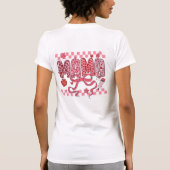 Mama Valentine Teacher PNG Tシャツ (裏面)