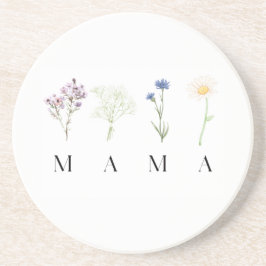 Mama Wild Floral Mother’s Day or Birthday Gift コースター