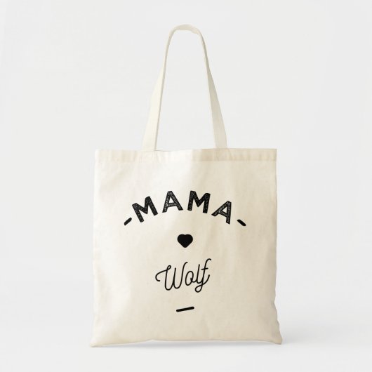 Mama wolf トートバッグ (正面)