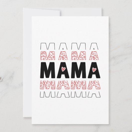 MAMA Word Design – Stylish Gift Idea (正面)