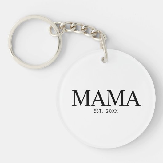 Mama Year Established キーホルダー (正面)