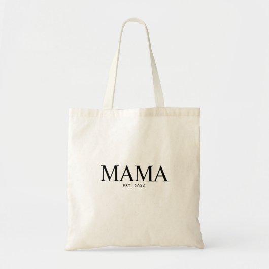 Mama Year Established トートバッグ (正面)