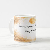 Mama You Are My Sunshine Sunflower Coffee Mug コーヒーマグカップ (正面左)