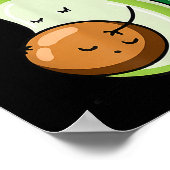 Mamacado Avocado Pregnant Mom Pregnancy Avo ポスター (角)