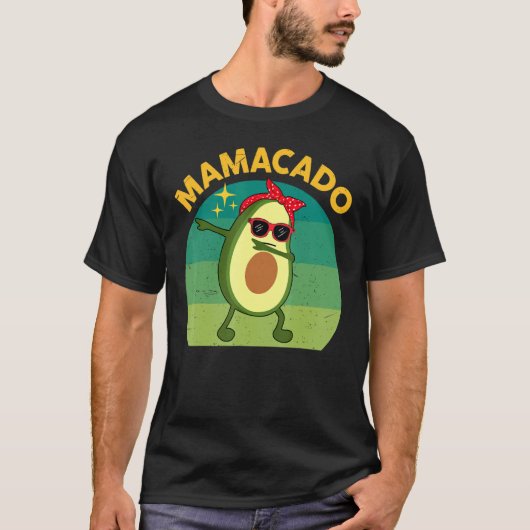 Mamacado Dabbing Avocado Kid Men Women Avocado Cos Tシャツ (正面)