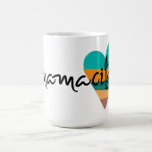 Mamacita ・ 80のハート コーヒーマグカップ (中央)