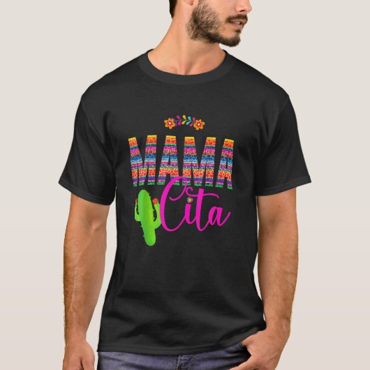 Mamacita Cinco De Mayo 5 De Mayo Cactus Fiesta Wom Tシャツ (正面)