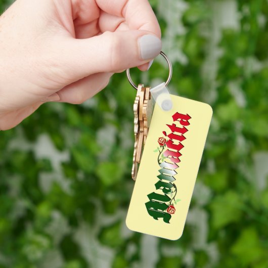 Mamacita Mexican Pride Chicano キーホルダー (手)