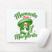 Mamacita Needs A Margarita Cinco De Mayo Funny Wom マウスパッド (マウス)