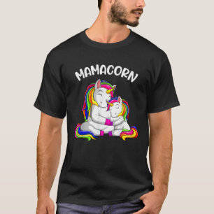Mamacorn Unicorn Mom Mommy Mommy Mother s Day Wome Tシャツ