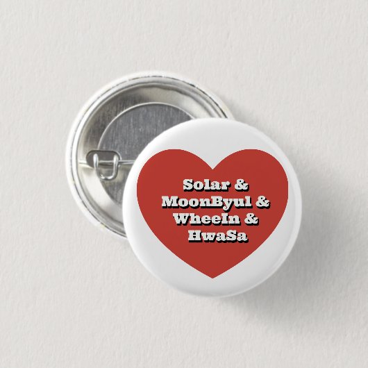 Mamamoo愛 缶バッジ (正面&裏面)