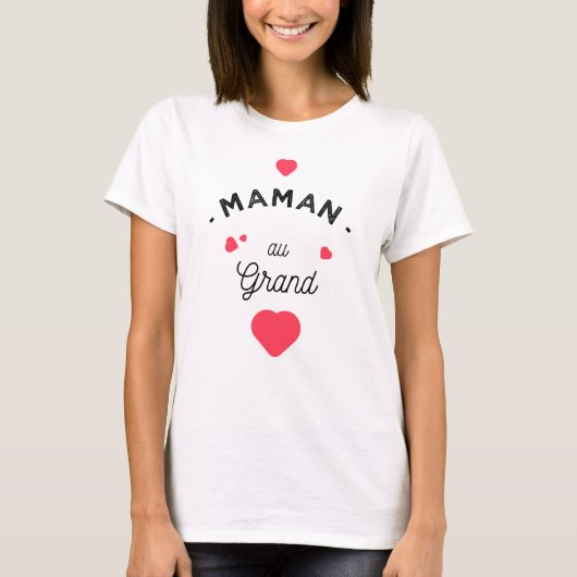 Maman au grand coeur tシャツ (正面)