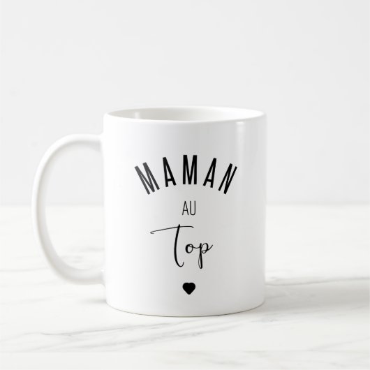 Maman au top コーヒーマグカップ (左)