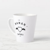 Maman exceptionnelle カフェラテマグ (左アングル)