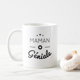 Maman géniale コーヒーマグカップ