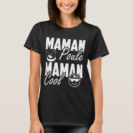 Maman poule Maman Cool Tシャツ (正面)
