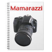 Mamarazzi写真家 ノートブック (正面)