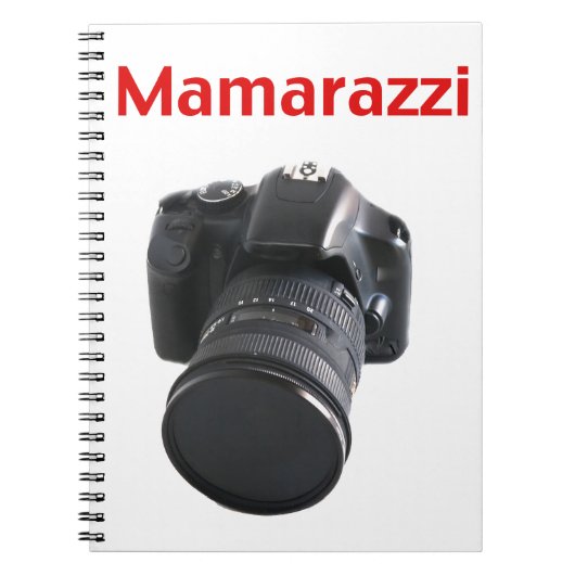 Mamarazzi写真家 ノートブック (正面)