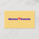 Mamas4Kamalaカード 名刺 (正面)