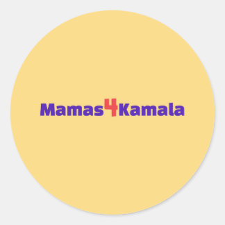 Mamas4Kamalaシール ラウンドシール