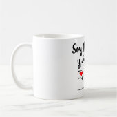 Mamás blogueras コーヒーマグカップ (左)