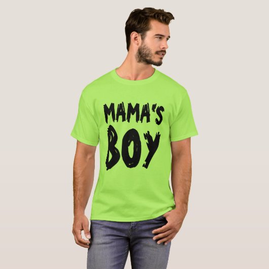 MAMA'S BOY men's SON Tシャツ (正面フル)