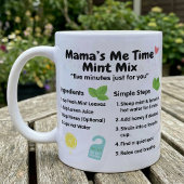 Mama's Mini Break Mint Tea Recipe コーヒーマグカップ
