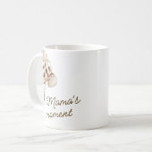 Mama's moment Coffee Mug with Name コーヒーマグカップ (正面左)