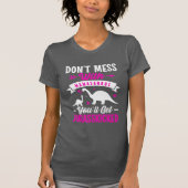 Mamasaurusを台無しにするなJurassbeat Tシャツ (正面)