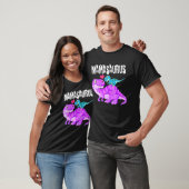 Mamasaurus恐竜レックス母の日ママのグラフ Tシャツ (ユニセックス)
