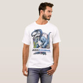 Mamasaurus恐竜Tシャツ Tシャツ (正面フル)