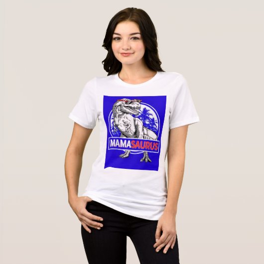 Mamasaurus  トライブレンドＴシャツ (正面全面)