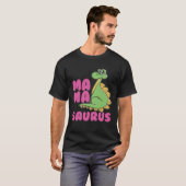Mamasaurus Dinosaur Dino Tシャツ (正面フル)