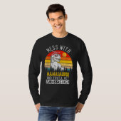 Mamasaurus Mommy Dinosaurus TレックスSaurus Tシャツ (正面フル)