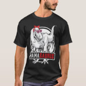 Mamasaurus Rex Dinosaur Mama Saurus Mothers Day Wo Tシャツ (正面)