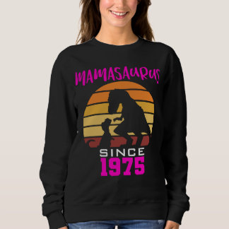 Mamasaurus since 1975 スウェットシャツ
