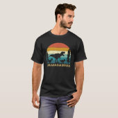 MamaSaurus Tレックス恐竜Mama Saurus for Women Mo Tシャツ (正面フル)