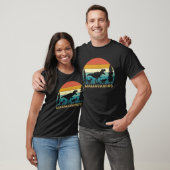 MamaSaurus Tレックス恐竜Mama Saurus for Women Mo Tシャツ (ユニセックス)
