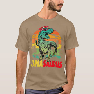 Mamasaurus T re Dinosaurus おもしろい Mama Saurus Mothe Tシャツ